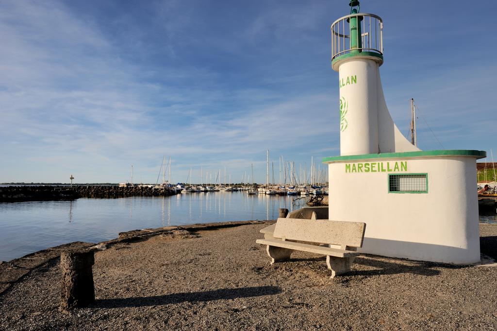Ferienwohnung Port Rive Gauche Ostrea Marseillan  Exterior foto